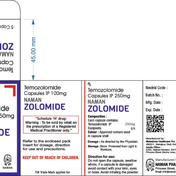 NAMAN ZOLOMIDE 250MG