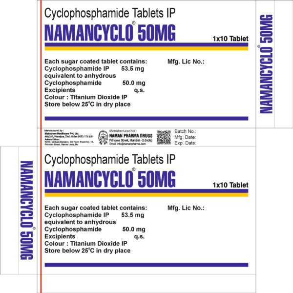 NAMANCYCLO 50MG