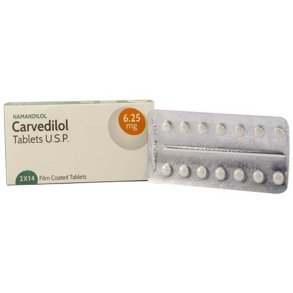 Namandilol 6.25mg