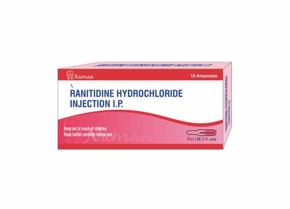 RANITIDINE HYDROCHLORIDE  INJECTION I.P.
