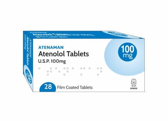 Atenolol Tablets 100mg